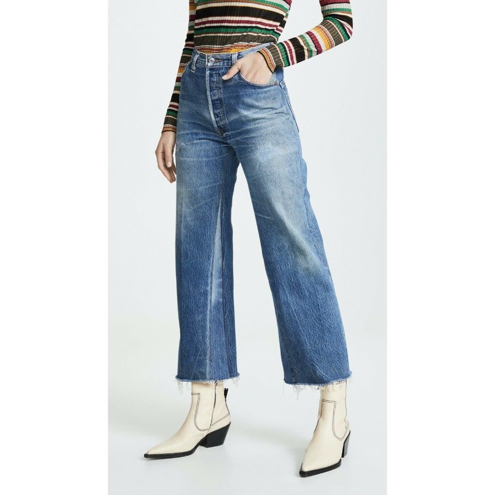 NEW NWT Levi's Re/Done High Rise - Picture 1 of 16